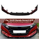 Acr Style San Marino Red Front Bumper Lip Splitter Kit For 18-2020 Honda Accord. Fixed Price $82.00.
