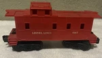 Vintage Lionel Lines 6167 Red Caboose Toy Railroad Train Car Metal Wheels. Fixed Price $12.99.
