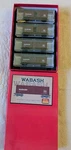 Micro-trains Scale Wabash 4-CAR Runner Pack 40 Boxcars 80028, 80036,. Fixed Price $85.00.