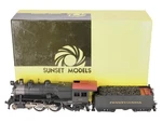 Sunset Models Brass Prr E-6S Atlantic 4-4-2 Steam Engine #723 2-RAIL Ex. Fixed Price $715.49.