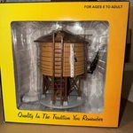 Rail King By Mth Electric Trains Gauge 1:48 Water Tower Plastic Painted Brown. Fixed Price $89.99.