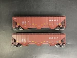 Walthers Bnsf Trinity 4750 3 Bay Grain Covered Hopper Car Train 468071 (2). Fixed Price $49.99.