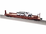 Lionel Trains 2226270 Santa Fe 50' Flatcar W/firetruck #91090, Gauge, Nib. Fixed Price $143.99.