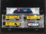 Scale Micro-trains/life-like MTL-1508 "popsicle" GP20 Diesel Freight Set. Fixed Price $211.95.