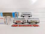 3X Rklin H0 Ac Refrigerator 4422 Cd 4530 Dsb 4531 Sj Mint + 2X Box #DY473-0,. Fixed Price $61.30.