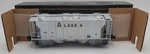 Weaver Gauge PS-2 Arr Alaska Covered Hopper #414 (3 Rail) Ln/box. Fixed Price $30.79.
