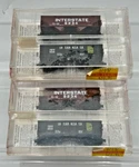 Scale Micro-trains Interstate Twin Bay Hoppers 2-PACK 87012: #9234 #6012 Nib. Fixed Price $34.95.