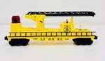 Lionel Operating Fire Car Yellow W/ Ladders 6-16660. Fixed Price $19.95.