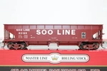 Atlas Master Scale Soo Line Billboard 70 Ton Hart Ballast Hopper Car Nos. Fixed Price $36.00.