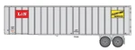 Walthers Scenemaster 949-2602 Ho Flexi-van 40' Trailer L&n. Fixed Price $35.99.