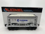 Lionel 6-17886 Gauge 1991 Gadsden Pacific Cyprus Ore Car W/load Mt/box. Fixed Price $14.49.