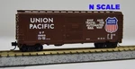 Value Trains Usa 40' PS-1 Boxcar Union Pacific #100014 Scale Squeaky's. Fixed Price $29.99.