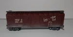 Atlas N Scale Weathered Cb&q 28008 Wood Sheathed Box Car. Fixed Price $19.99.