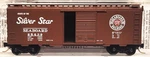 Micro-trains 20650 Sal "heart" Silver Star 40' Box Car #25439 / Nib K4. Fixed Price $14.99.