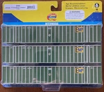 Athearn Rtr Ho 53' Stoughton Container Emp - Set Of. Fixed Price $39.98.