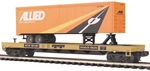 Mth 20-98154 O Scale Alliedtrailer Train Flatcar With Nib. Fixed Price $91.99.