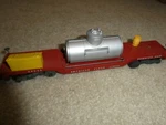 Vintage Scale American Flyer Metal 24533 Depressed Flat Car Track Cleaner. Fixed Price $39.00.