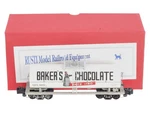 Downs Model Rr 31058 Gauge Baker's Chocolate Tank Car Nib. Fixed Price $90.99.