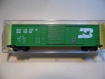 Roundhouse 8123 50' Standard Boxcar, Burlington Northern Nib M-m Cpl. Fixed Price $12.99.