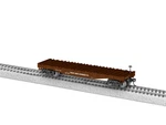 Lionel Ho 2454450 West Side Steel-deck Flatcar. Fixed Price $32.99.
