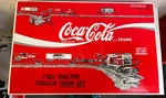 1992 K-line O/O-27 Coca-cola Ttax Tractor Trailer Train Set W/ Diesel Loco. Fixed Price $199.99.