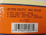 Lionel 6-17233 Gauge Western Pacific Wp 9464-198 Brown Box Car!. Fixed Price $15.00.