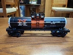 Lionel 6-26177 New Haven Single Dome Tank Car, O-27, Lightly Run, No Box. Fixed Price $24.99.