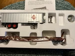 S Helper, Tofc, Ttx Flat Car W/rea Trailer, RN475 001, 00193, New. Fixed Price $50.00.