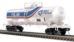 Atlas Modern 40' Tank Car Allied Chemical (folian Fertilizer) Rd #91203 3RL. Fixed Price $48.00.