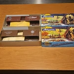 Vtg Lot Of 2 Athearn Ho 50' Sd Boxcar Kits 5055, 5960 Atsf S/f Chief, Southern. Fixed Price $18.99.