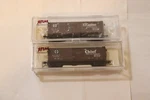 Scale 2 Pc Lot Atlas Usra Steel Rebuilt Box Car " Santa Fe. Fixed Price $28.95.