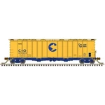 Atlas #50005813 4180 Airslide Cvd Hopper - Chessie C&o #619117. Fixed Price $28.55.