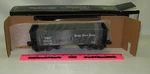New Weaver 2 Bay Coal Car #1017 Nickle Plate (blk). Fixed Price $40.00.