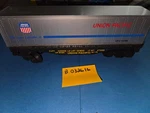 Guage, Lionel, Union Pacific Flat Car With Container, See Photos (B032616). Fixed Price $26.60.