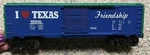 Lionel #19915 "i Love Texas" Boxcar - 1992 In. Fixed Price $49.99.