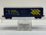 Scale Kadee Micro Trains Mtl 27040 Ontario Northland 7600 Boxcar. Fixed Price $50.00.