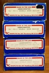 & Shops Lot Of 4 Undecorated Box Car 50' Double 52' Single Doors. Fixed Price $60.00.