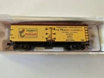 Atlas N Scale 40' Wood Reefer Parrot Potatoes #3301 Item 50005495 Billboard Car. Fixed Price $24.00.
