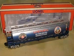 Lionel 3-BAY Cylindrical Hopper Car Item# 17171. Fixed Price $24.00.