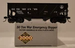 Proto 2000 #23253 Baltimore &ohio 50 Ton War Emergency Hopper Car, New In Box. Fixed Price $26.50.