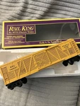 Rail King Mth MT-7104 Acl Tough & Rugged O-27 Freight Stock Car Cow Sound. Fixed Price $75.00.