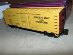 Mth Premier 20-94006 Green Bay Route Reefer + Box. Fixed Price $35.00.