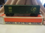 Lionel 9470 Chicago E.j. & Beltline Railway Boxcar Green. Fixed Price $29.99.