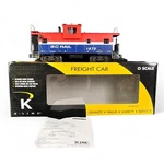 K-line Scale Bc Rail Extended Vision Caboose Car #1875 Nos Lights & Smoke Nib. Fixed Price $108.16.