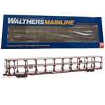 Walthers Mainline 910-8203 Ho 89 Tri-level Open Auto Rack Burlington Route Ttkx. Fixed Price $29.99.