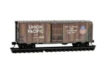 Scale Micro-trains #073 48 340 Union Pacific 40' Standard Boxcar Weathered. Fixed Price $35.89.