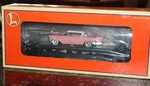 Lionel 6-36067 O-gauge Flatcar With Die-cast 1955 Pink Cadillac New Box. Fixed Price $65.84.
