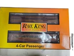 Mth 30-67296 Pennsylvania 60' Streamlined Passenger (set Of 4). New Box.. Fixed Price $240.00.