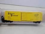 Micro Trains # 31010 Illinois Terminal 50' Rib Side Box Car 9444 Scale. Fixed Price $19.00.
