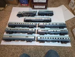 Mth 20-3435-1 Premier Santa Fe Blue Goose Hudson 4-6-4 Or Rail #3460 PS-3. Fixed Price $2699.95.